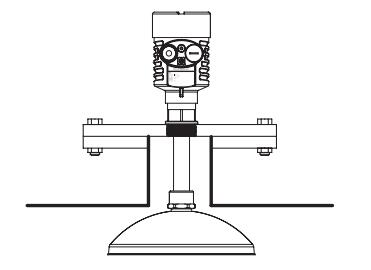 抛(pao)物面(mian)雷達(da)物位(wei)計安(an)裝圖(tu)