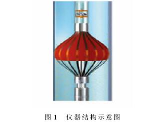 渦(wo)輪流量(liang)計在傘(san)式集流(liu)器結構(gou)圖