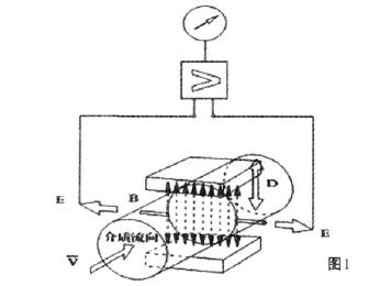 電(dian)磁流(liu)量計(ji)工作(zuo)原理(li)圖示(shi)