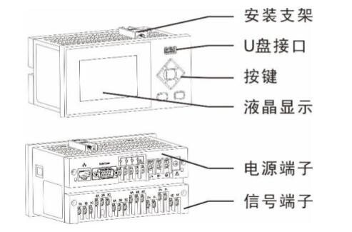 迷你型(xing)無紙記(ji)錄儀結(jie)構圖